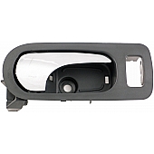 Help! By Dorman Interior Door Handle - Plastic Black Housing With Silver Lever Single - 81821