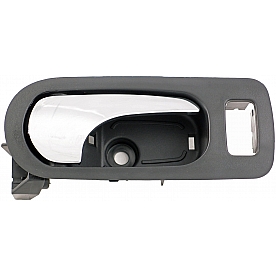 Help! By Dorman Interior Door Handle - Plastic Black Housing With Silver Lever Single - 81821