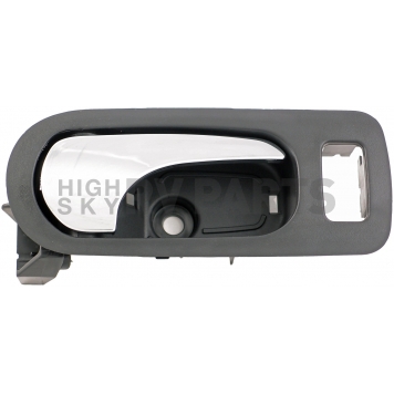 Help! By Dorman Interior Door Handle - Plastic Black Housing With Silver Lever Single - 81821