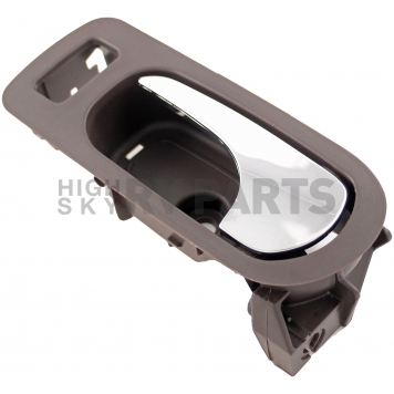 Help! By Dorman Interior Door Handle - Plastic Brown Housing With Silver Lever Single - 81822-2