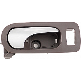 Help! By Dorman Interior Door Handle - Plastic Brown Housing With Silver Lever Single - 81823
