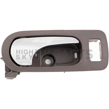 Help! By Dorman Interior Door Handle - Plastic Brown Housing With Silver Lever Single - 81823