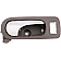 Help! By Dorman Interior Door Handle - Plastic Brown Housing With Silver Lever Single - 81823