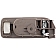 Help! By Dorman Interior Door Handle - Plastic Brown Housing With Silver Lever Single - 81823