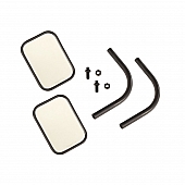 Rugged Ridge Exterior Mirror Manual Square Set Of 2 - 1102526