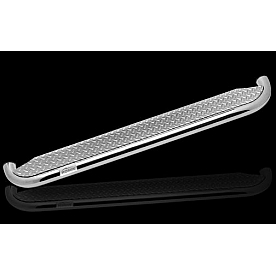 Romik USA Running Board Polished Steel Stationary - 11904418