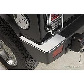 Putco Bumper Cover Plain Chrome Plated ABS Plastic - 404203