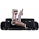 Help! By Dorman Exterior Door Handle - Plastic Black Single - 77534