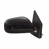 K-Source Exterior Mirror Electric OEM Black Single - 70623T