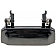 Help! By Dorman Exterior Door Handle - Plastic Black Single - 79102
