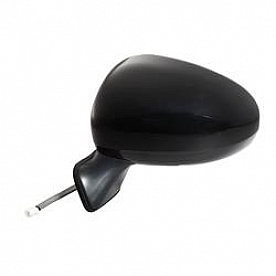 K-Source Exterior Mirror Electric OEM Black Single - 70628T