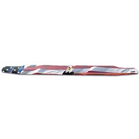 Stampede Bug Shield - Plastic American Flag With Eagle Hood And Fender - 213830
