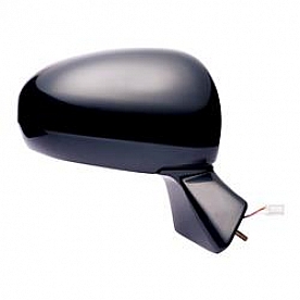 K-Source Exterior Mirror Electric OEM Black Single - 70639T