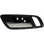 Help! By Dorman Interior Door Handle - Plastic Black Housing With Silver Lever Single - 81188