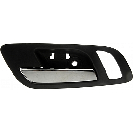 Help! By Dorman Interior Door Handle - Plastic Black Housing With Silver Lever Single - 81188