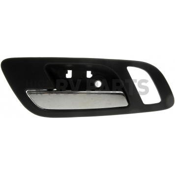 Help! By Dorman Interior Door Handle - Plastic Black Housing With Silver Lever Single - 81188