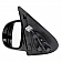 Xtune Exterior Mirror Power OEM Single - 9935121