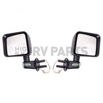 Rugged Ridge Exterior Mirror Manual Rectangular Set Of 2 - 1100222