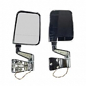 Rugged Ridge Exterior Mirror Manual Rectangular Set Of 2 - 1101602