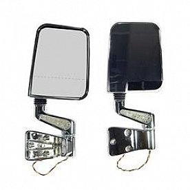 Rugged Ridge Exterior Mirror Manual Rectangular Set Of 2 - 1101602