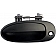Help! By Dorman Exterior Door Handle - Plastic Black Single - 80745