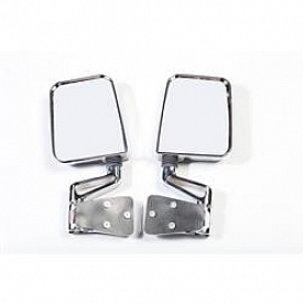 Rugged Ridge Exterior Mirror Manual Rectangular Set Of 2 - 1101801