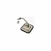 Rugged Ridge Exterior Mirror Manual Square Single - 1100503