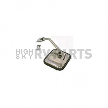 Rugged Ridge Exterior Mirror Manual Square Single - 1100503
