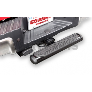 Go Rhino Truck Step Black Powder Coated Steel - 460B-1
