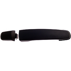 Help! By Dorman Exterior Door Handle - Plastic Black Single - 83677