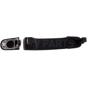 Help! By Dorman Exterior Door Handle - Plastic Black Single - 83677-1