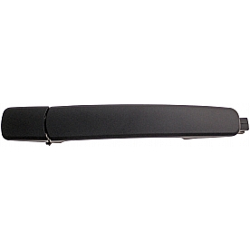 Help! By Dorman Exterior Door Handle - Plastic Black Single - 83848