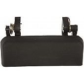 Help! By Dorman Exterior Door Handle - Plastic Black Single - 90022
