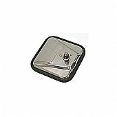 Rugged Ridge Exterior Mirror Manual Square Single - 1100601