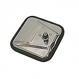 Rugged Ridge Exterior Mirror Manual Square Single - 1100602