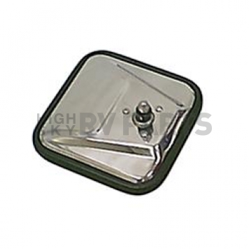 Rugged Ridge Exterior Mirror Manual Square Single - 1100602