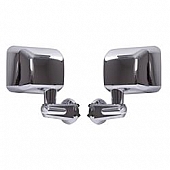 Rugged Ridge Exterior Mirror Manual Rectangular Set Of 2 - 1101011