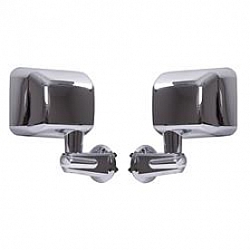 Rugged Ridge Exterior Mirror Manual Rectangular Set Of 2 - 1101011