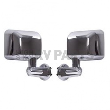 Rugged Ridge Exterior Mirror Manual Rectangular Set Of 2 - 1101011