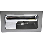 Help! By Dorman Interior Door Handle - Lever Plastic Gray Housing With Silver Lever Single - 90825