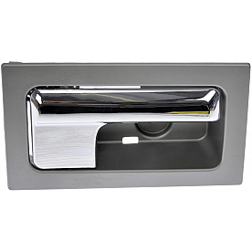 Help! By Dorman Interior Door Handle - Lever Plastic Gray Housing With Silver Lever Single - 90825