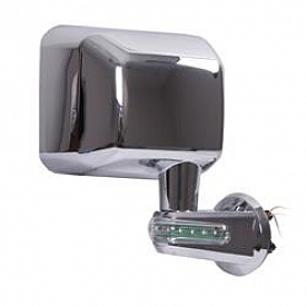 Rugged Ridge Exterior Mirror Manual Rectangular Single - 1101014