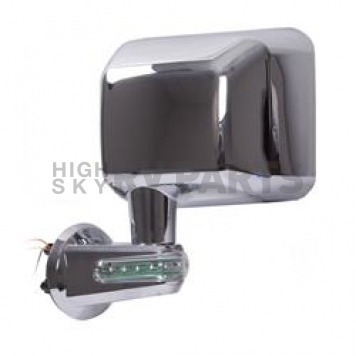 Rugged Ridge Exterior Mirror Manual Rectangular Single - 1101015