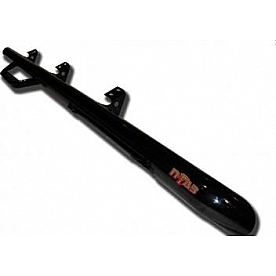 N-Fab Nerf Bar 3 Inch Steel Round - D9773XC