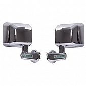 Rugged Ridge Exterior Mirror Manual Rectangular Set Of 2 - 1101016