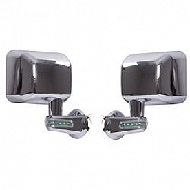 Rugged Ridge Exterior Mirror Manual Rectangular Set Of 2 - 1101016