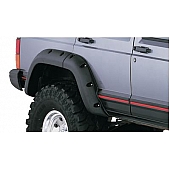 Bushwacker Fender Flare - Black Dura-Flex 2000 TPO Textured Plastic Matte Set Of 2 - 1003607