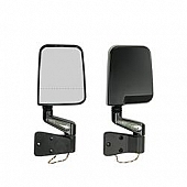 Rugged Ridge Exterior Mirror Manual Rectangular Set Of 2 - 1101502