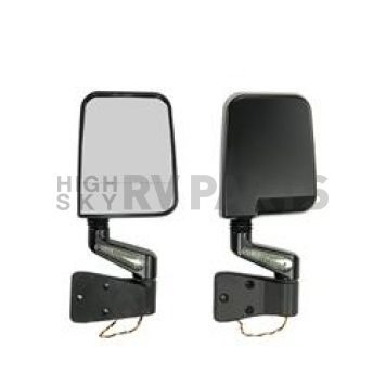 Rugged Ridge Exterior Mirror Manual Rectangular Set Of 2 - 1101502