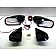 Street Scene Exterior Mirror Manual Oval Set Of 2 - 95015211
